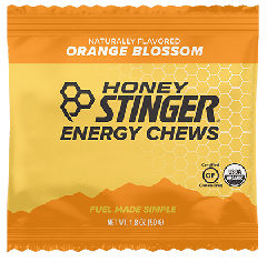 HONEY STINGER ORGANIC ENERGY CHEWS ORANGE