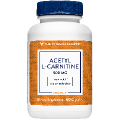 THE VITAMIN SHOPPE ACETYL-L-CARNITINE 500 mg (60 cap)