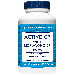 THE VITAMIN SHOPPE ACTIVE-C 500 W/BIOFLAVONOIDS VIT C 500 mg (100 tab)