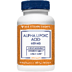 THE VITAMIN SHOPPE ALPHA-LIPOIC ACID 600 mg (60 cap)