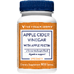 THE VITAMIN SHOPPE APPLE CIDER VINEGAR W/ APPLE PECTIN (100 tab)