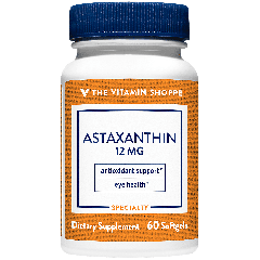 THE VITAMIN SHOPPE ASTAXANTHIN 12 mg (60 soft)