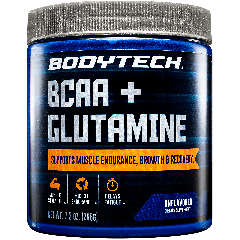 BODYTECH BCAA & GLUTAMINE UNFLAVORED (30 serv)