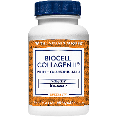 THE VITAMIN SHOPPE BIOCELL COLLAGEN II W/ HYALURONIC ACID 1000 mg (60 cap)
