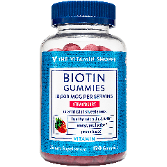 Biotina 10000 mcg en gomitas The Vitamin Shoppe Panamá