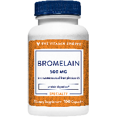 THE VITAMIN SHOPPE BROMELAIN 600 GDU 500 mg (100 cap)