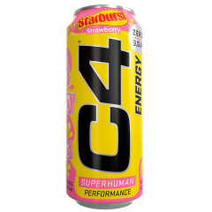 C4 Carbonated On The Go Energy Drink Starburst Strawberry (16 fl)