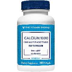 THE VITAMIN SHOPPE CALCIUM 1000 ETS 1000 mg (100 soft)