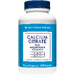 THE VITAMIN SHOPPE CALCIUM CITRATE W/ MAG & VIT D (300 cap)