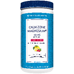 NATURAL VITALITY CALM ZONE MAGNESIUM RASPBERRY-LEMON 325 mg (50 serv)