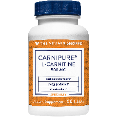 THE VITAMIN SHOPPE CARNIPURE L-CARNITINE 500 mg (50 tab)