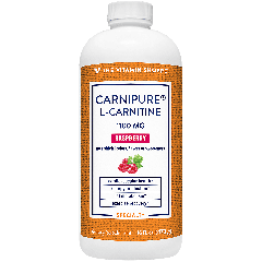 THE VITAMIN SHOPPE CARNIPURE L-CARNITINE RASPBERRY 1100 mg (16 fl oz)