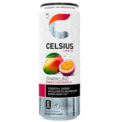 Celsius Sparkling Energy Mango Passionfruit (12 fl oz)
