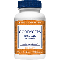 THE VITAMIN SHOPPE CORDYCEPS 1040 mg (100 cap)
