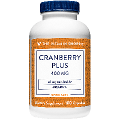 THE VITAMIN SHOPPE CRANBERRY PLUS 400 mg (180 cap)