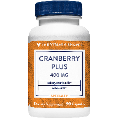 THE VITAMIN SHOPPE CRANBERRY PLUS 400 mg (90 cap)