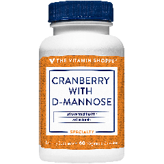 THE VITAMIN SHOPPE CRANBERRY W/D-MANNOSE (60 veg cap)