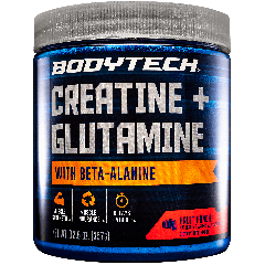 BODYTECH CREATINE + GLUTAMINE FRUIT PUNCH (31 serv)