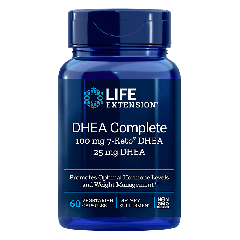 DHEA Complete 25 mg DHEA (60 cap)
