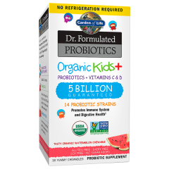 Dr Formulated Organic Kids Probiotics Watermelon 5 Billones (30 Chews)