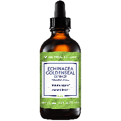 THE VITAMIN SHOPPE ECHINACEA GOLDENSEAL EXTRACT ORGANIC ALCOHOL FREE (2 fl oz)