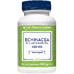 THE VITAMIN SHOPPE ECHINACEA PURPUREA 400 mg (100 cap)