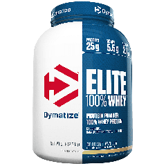 DYMATIZE ENTERPRISES ELITE 100% WHEY GOURMET VANILLA (67 serv) 5 lb