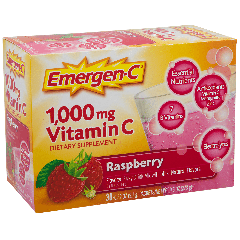 EMERGEN-C VIT C RASPBERRY 1000 mg (30 serv)