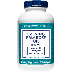 THE VITAMIN SHOPPE EVENING PRIMROSE OIL 1300 mg (120 soft)