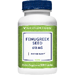 THE VITAMIN SHOPPE FENUGREEK SEED 610 mg (100 cap)