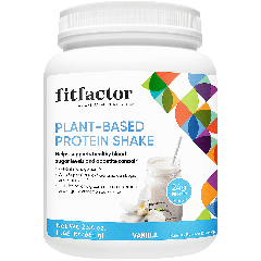 Fit Factor Plant-Based Protein Shake Vanilla (16 serv) 1.4 lb_01