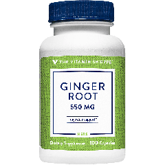 THE VITAMIN SHOPPE GINGER ROOT 550 mg (100 cap)