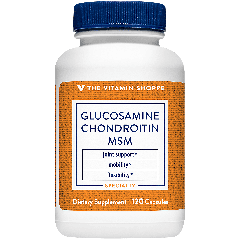 THE VITAMIN SHOPPE GLUCOSAMINE CHONDROITIN MSM (120 cap)