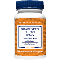 THE VITAMIN SHOPPE GRAPE SEED EXTRACT 200 mg (60 cap)