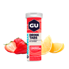 Gu Hydration Drink Strawberry Lemonade (12 tab)