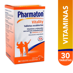 Pharmaton Vitality X 30 The Vitamin Shoppe Panamá
