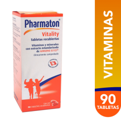 Pharmaton Vitality X90 The Vitamin Shoppe Panamá
