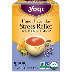 YOGI TEA HONEY LAVENDER STRESS RELIEF 16 EA