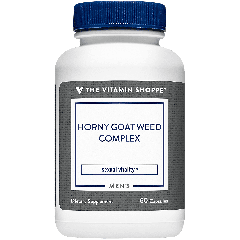 THE VITAMIN SHOPPE HORNY GOAT WEED COMPLEX (60 cap)