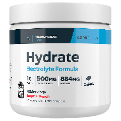 Hydrate Electrolyte Tropical Punch (40 serv) 0.69 lb