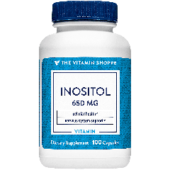 THE VITAMIN SHOPPE INOSITOL VIT B8 650 mg (100 cap)