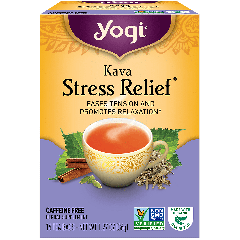 YOGI TEA KAVA STRESS RELIEF 16 EA