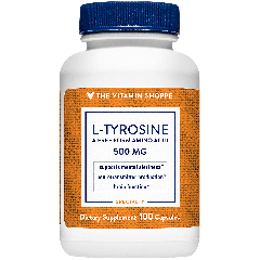 THE VITAMIN SHOPPE L-TYROSINE 500 mg (100 cap)