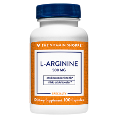 THE VITAMIN SHOPPE L-ARGININE 500 mg (100 cap)