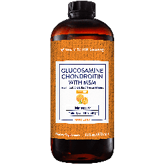 THE VITAMIN SHOPPE LIQUID GLUCOSAMINE CHONDROITIN W/MSM (16 fl oz)