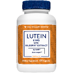 THE VITAMIN SHOPPE LUTEIN W/ BILBERRY (120 cap)