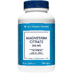 Citrato de Magnesio de Vitamin Shoppe Panama de 300 capsulas