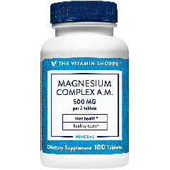 THE VITAMIN SHOPPE MAGNESIUM COMPLEX A.M. 500 mg (100 tab)