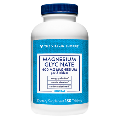 Magnesium Glycinate 400 mg per 2 tablets (180 tab)