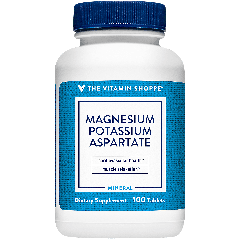 THE VITAMIN SHOPPE MAGNESIUM POTASSIUM ASPARTATE (100 tab)